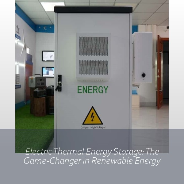 Electric Thermal Energy Storage: The Game-Changer in Renewable Energy